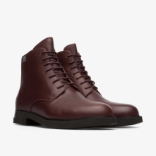 Camper Burgundy Boots Womens - Iman Online Ireland | LCZVP9342